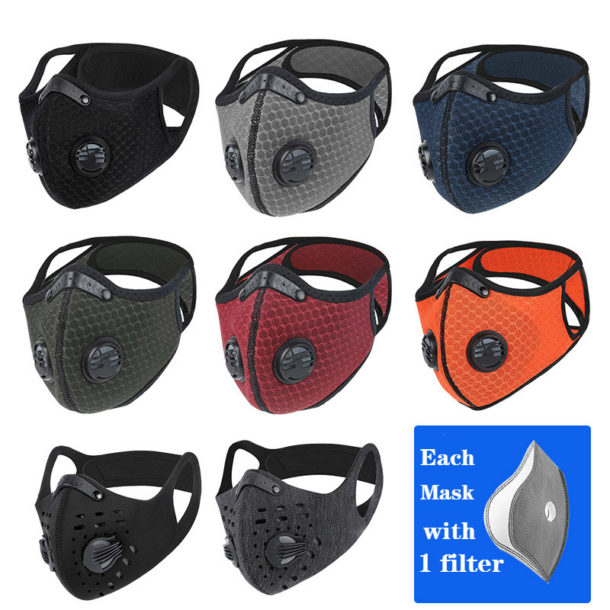 Masque De Protection Faciale Adulte, Boxe Volley Football, PVC Nylon