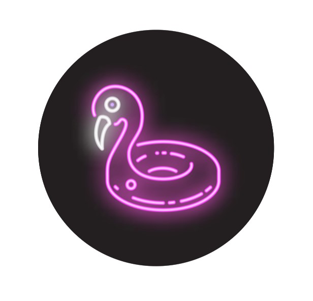 Bague GLO lumineuse Anneau fluorescent lumineux coloré mode femmes et hommes