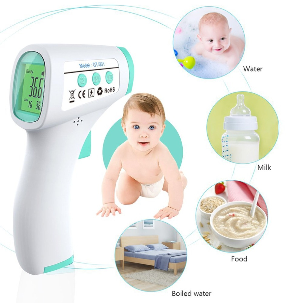 Thermomètre infrarouge pour température humaine Bébé Enfant Adulte