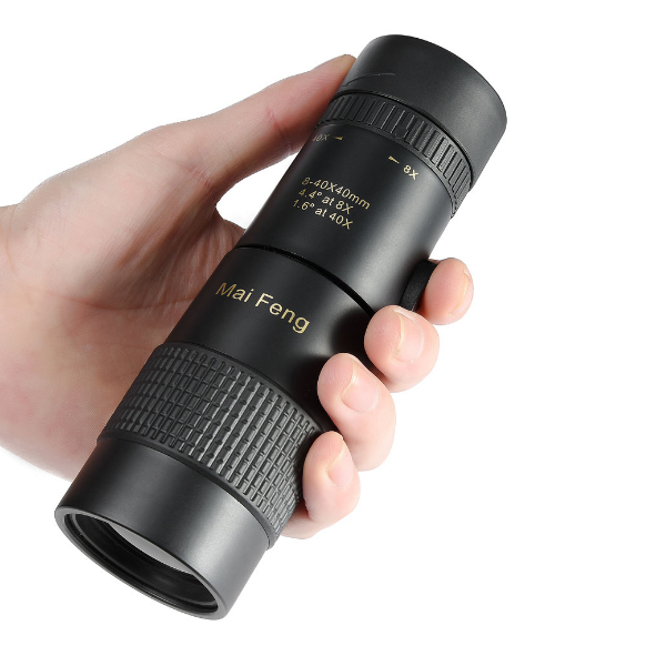 Objectif de caméra de téléphone portable zoom 40X Télescope monoculaire Compact rétractable