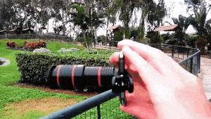 Objectif de caméra de téléphone portable zoom 40X Télescope monoculaire Compact rétractable