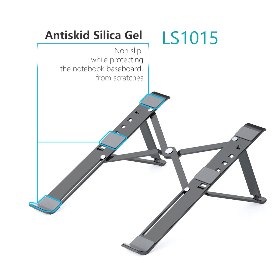 Support d'Ordinateur portable Réglable en Aluminium Ultra-mince