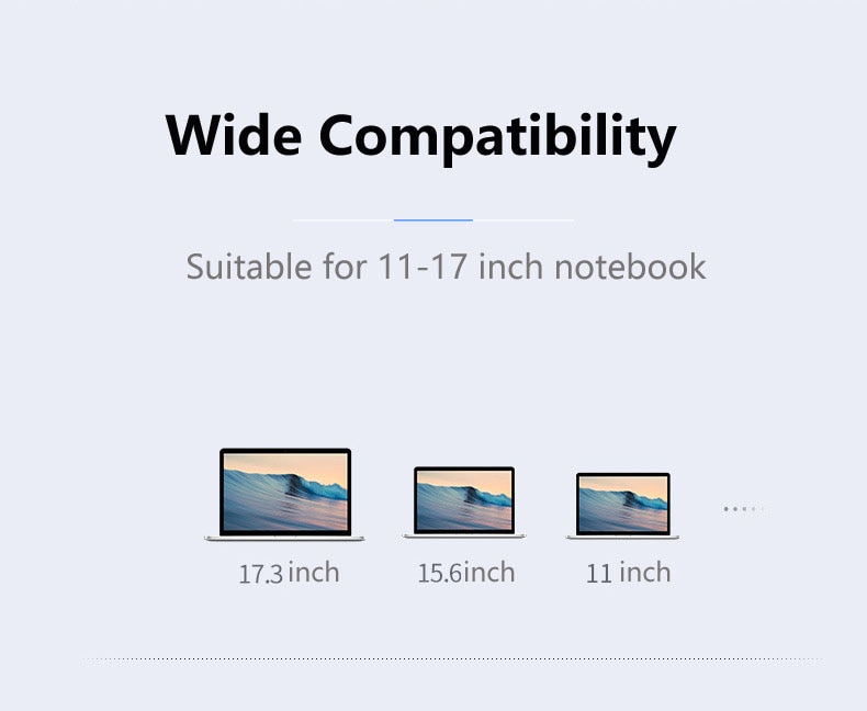 Support d'Ordinateur portable Réglable en Aluminium Ultra-mince