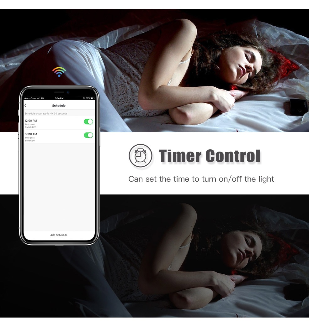 Ampoule LED RGB intelligente WiFi - Amazon Alexa et Google assistant