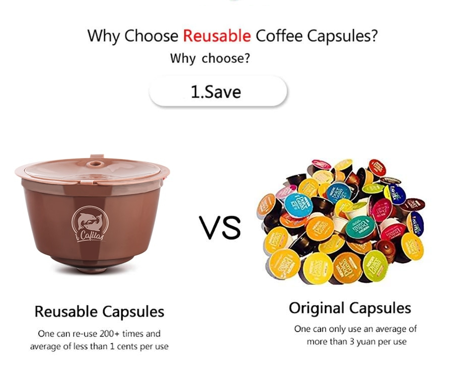 Capsules de café réutilisable
