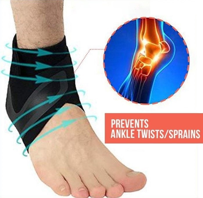 Orthèse de compression pour cheville