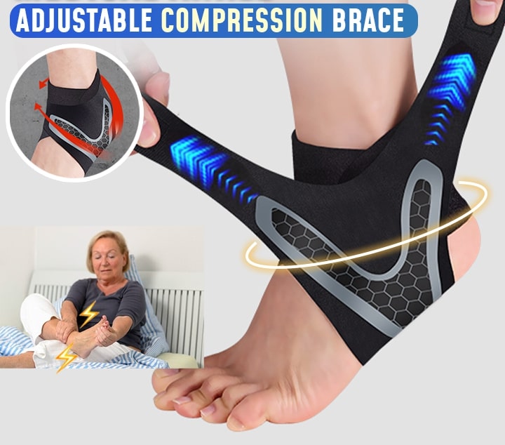 Orthèse de compression pour cheville