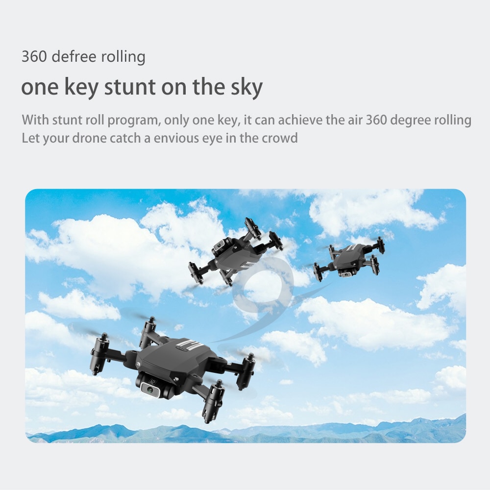 Mini Drone 4K 1080P HD WiFi Pliable quadrirotor Maintien d'altitude