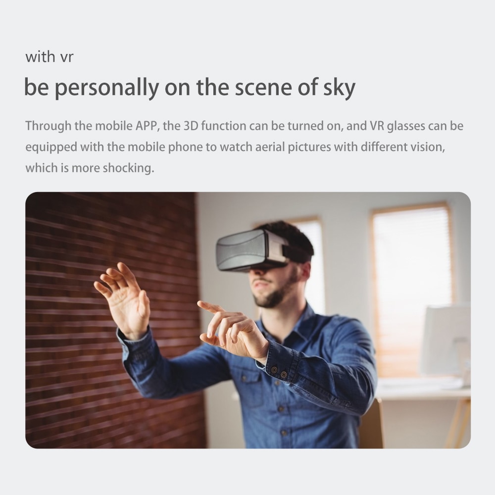 Mini Drone 4K 1080P HD WiFi Pliable quadrirotor Maintien d'altitude