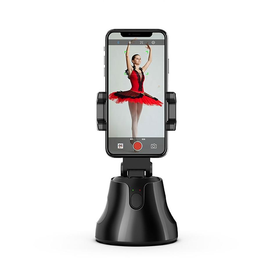 Selfie bâton 360 ° Rotation automatique visage objet suivi intelligent prise de vue Pivo caméra téléphone montage Vlog tir Smartphone support de montage