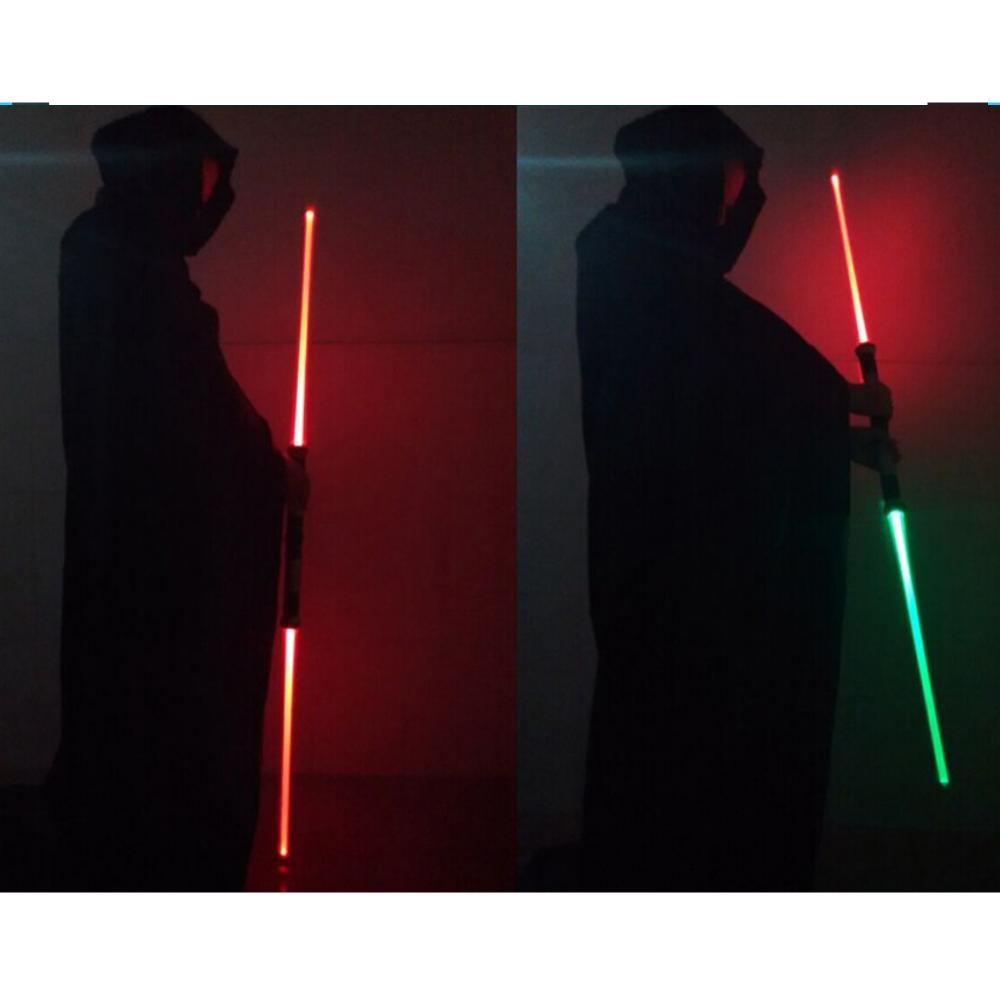 Sabres lasers Star Wars Double épée multicolore avec effets sonores