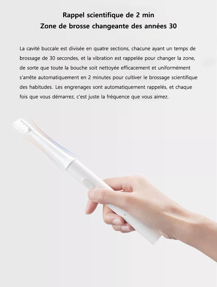 Brosse à dents sonique Mijia T100