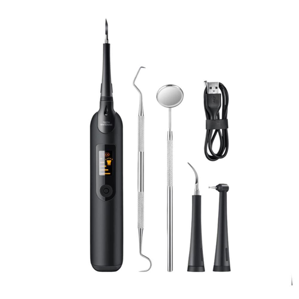 Kit de blanchiment des dents électrique sonique, détartreur, dissolvant de tartre, nettoyeur de taches, soins buccaux