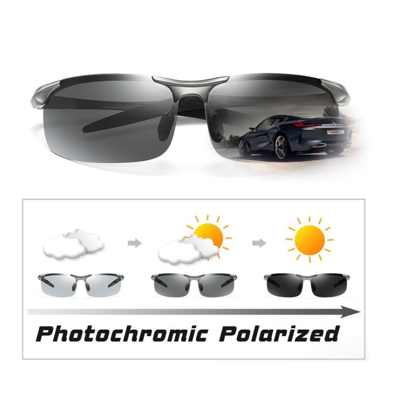 Lunettes de soleil photochromiques polarisées
